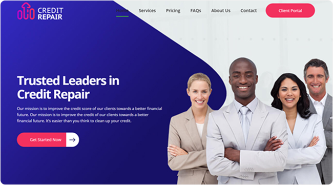 Website Template 03 preview
